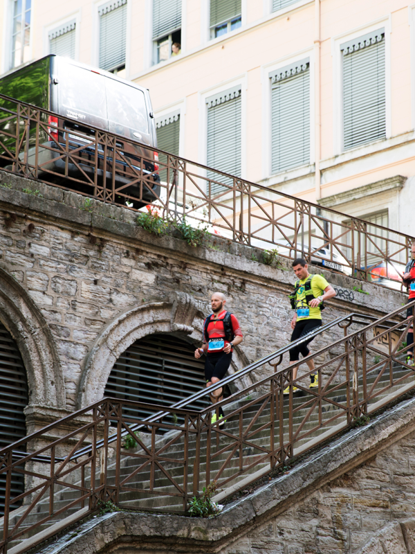 Escaliers de la croix-rousse - Lyon Urban Trail – Trail Urbain – LUT