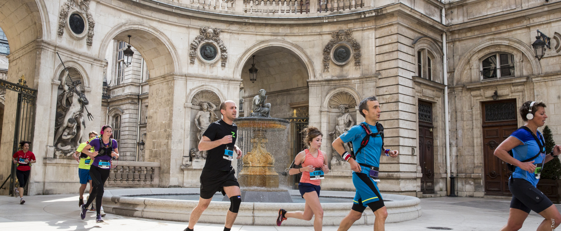 Hôtel de ville Lyon Urban Trail – Trail Urbain – LUT - © Gilles Reboisson