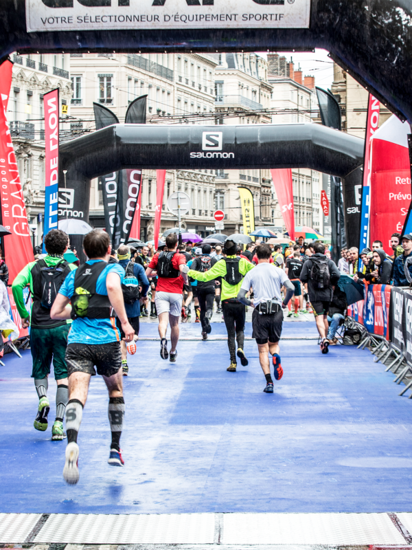 ligne d'arrivée - Lyon Urban Trail – Trail Urbain – LUT