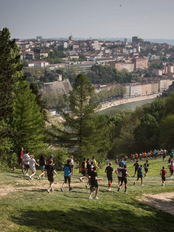 Piste de la Sarra - Lyon Urban Trail – Trail Urbain – LUT - © Gilles Reboisson